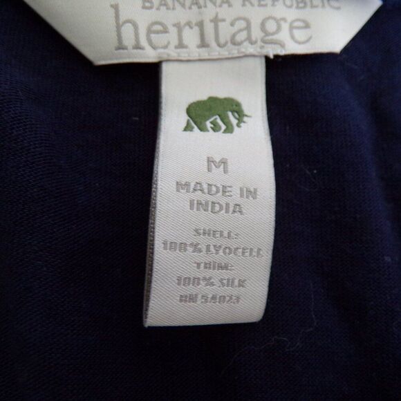 Banana Republic navy sequined t dress M - Picture 8 of 9